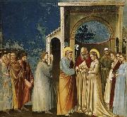 GIOTTO di Bondone Marriage of the Virgin USA oil painting artist